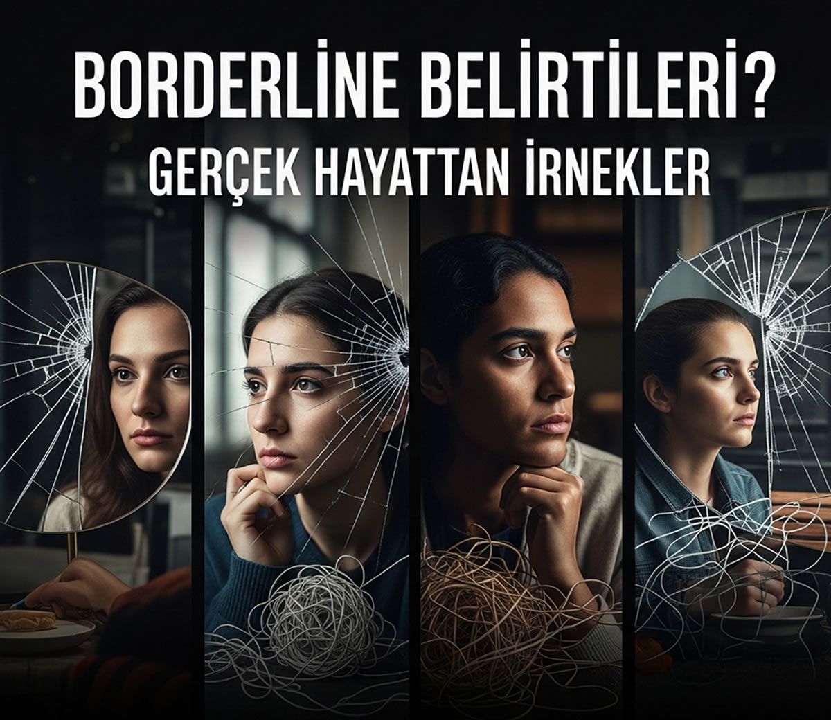 borderline belirtileri nelerdir gerçek hayattan Örnekler